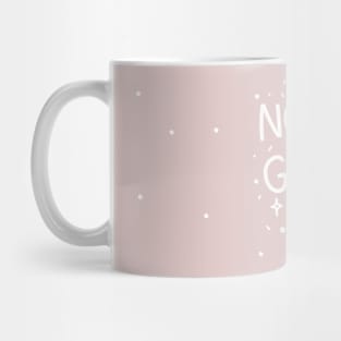 Baby girl birthday Never grow up Peter Pan quote. Mug